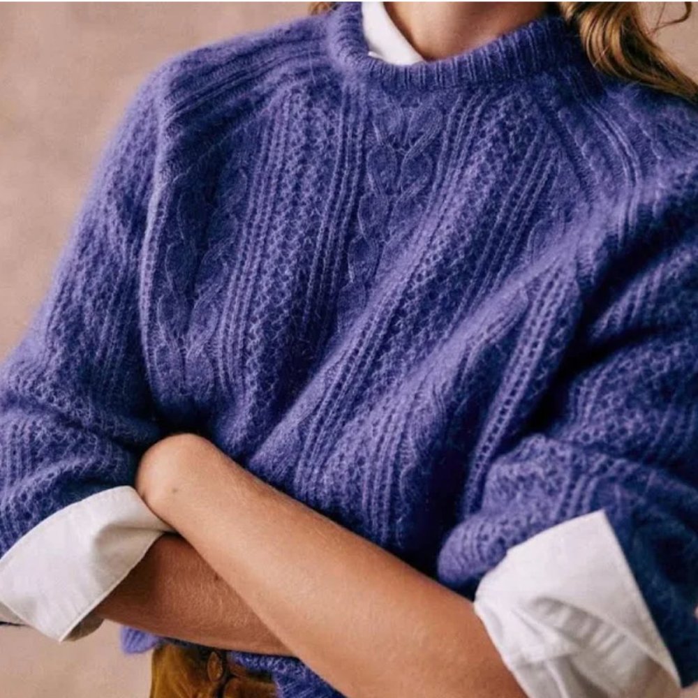 Sezane - Scarlett Jumper - Purple